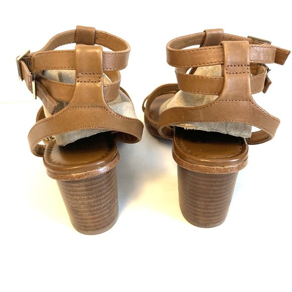 Gianni Bini Gladiator Style Brown Sandals Size 8M - Picture 4 of 8